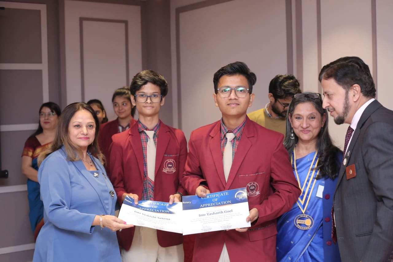 VIBGYOR Group of Schools' Aditya Mittal is honoured with 'National